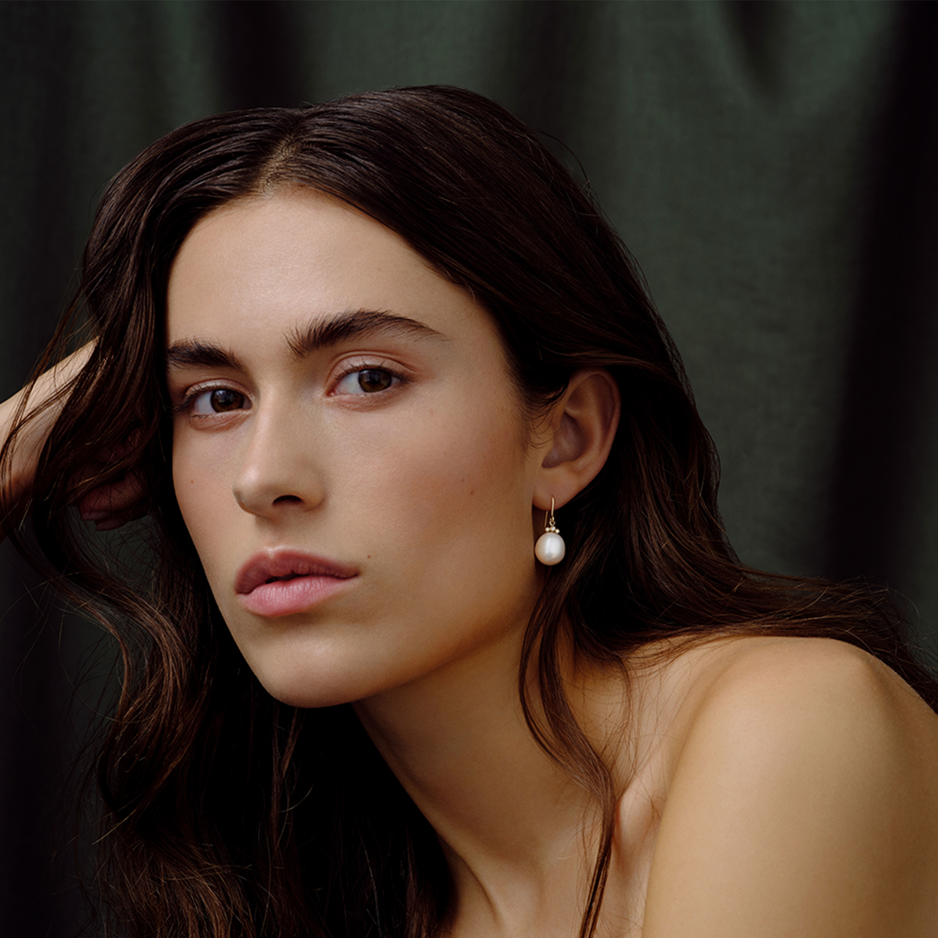 Julie Sandlau Lovina Øreringe 14k YG14-HKS751