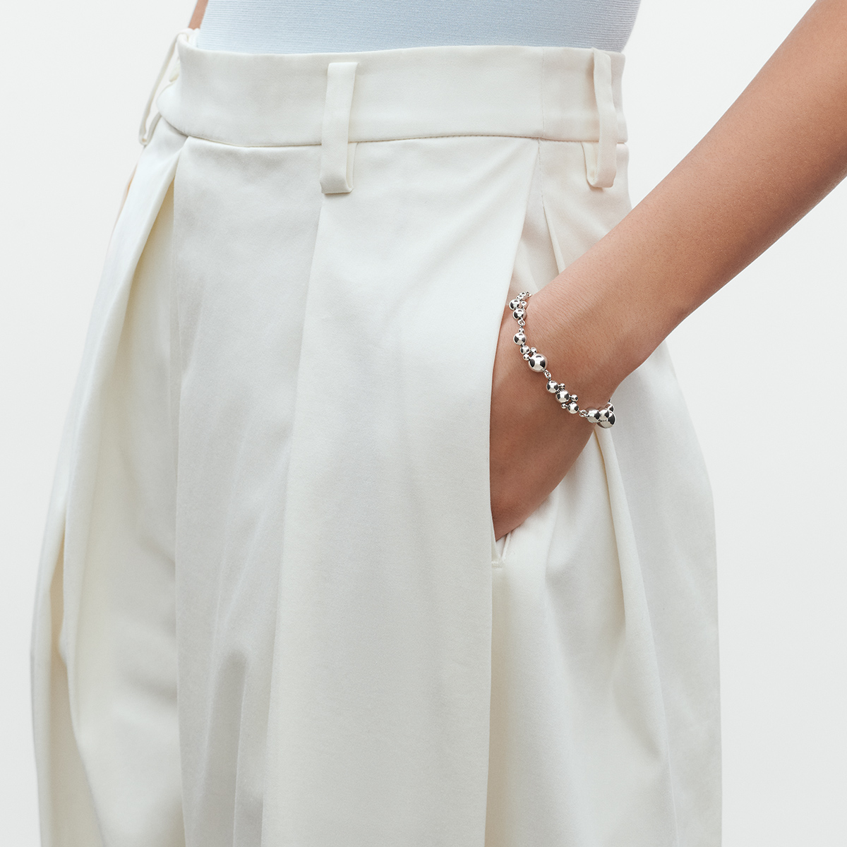 Georg Jensen Moonlight Grapes Armbånd Sølv 20001206