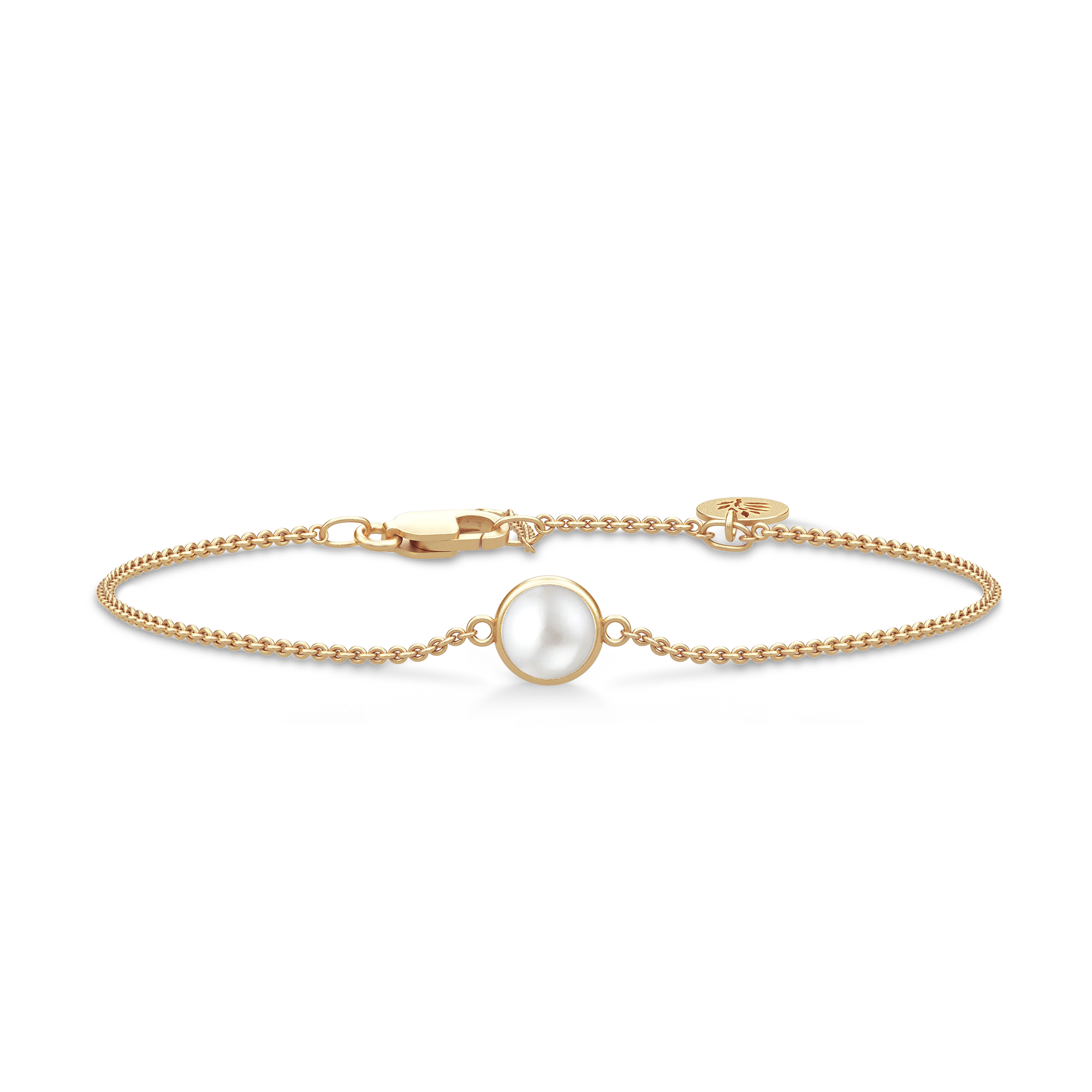 Julie Sandlau Primini Armbånd Perle YG14-BR343WHPL