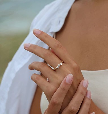 Ro Copenhagen Fryd diamantring M