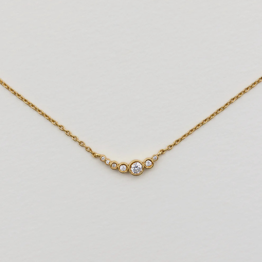 Ragbag Halskæde Forgyldt No. 15043