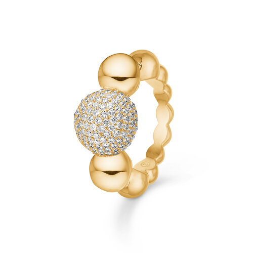 Mads Z Biggest Diamond Ball Ring 1541079