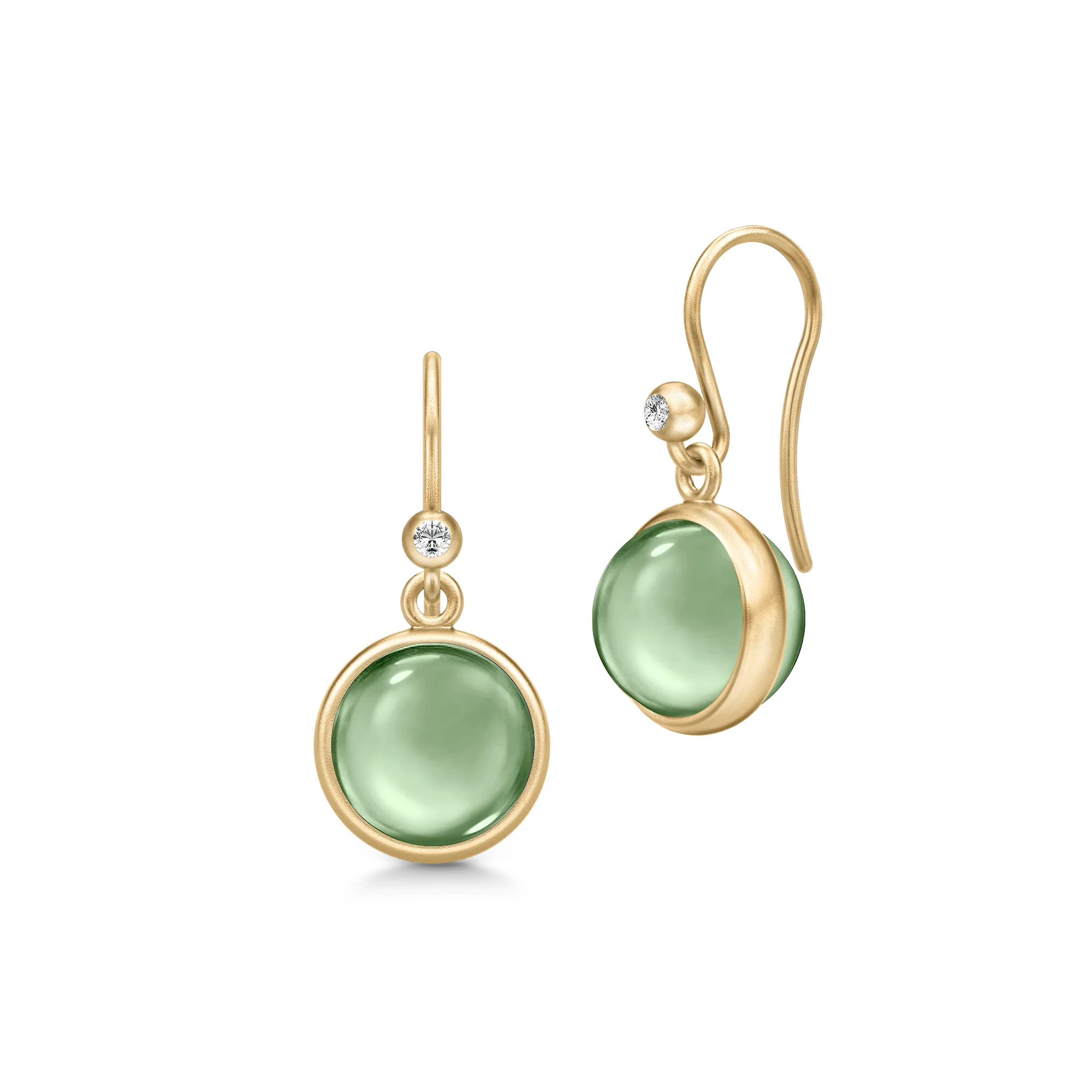 Julie Sandlau Prime Øreringe Green Amethyst Forgyldt HKS181GDGRATCRCZ