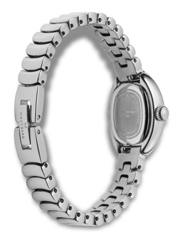 Mockberg Belle Oval Petite Steel Ur MB1417