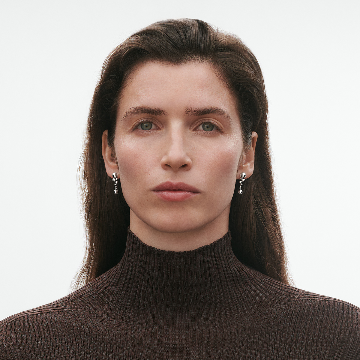 Georg Jensen Moonlight Grapes øreringe sølv 20001410