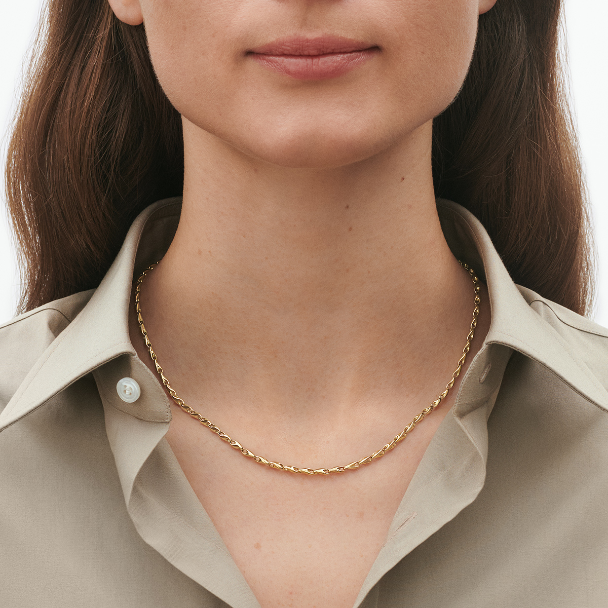 Georg Jensen Reflect Tynd Halskæde 20001842