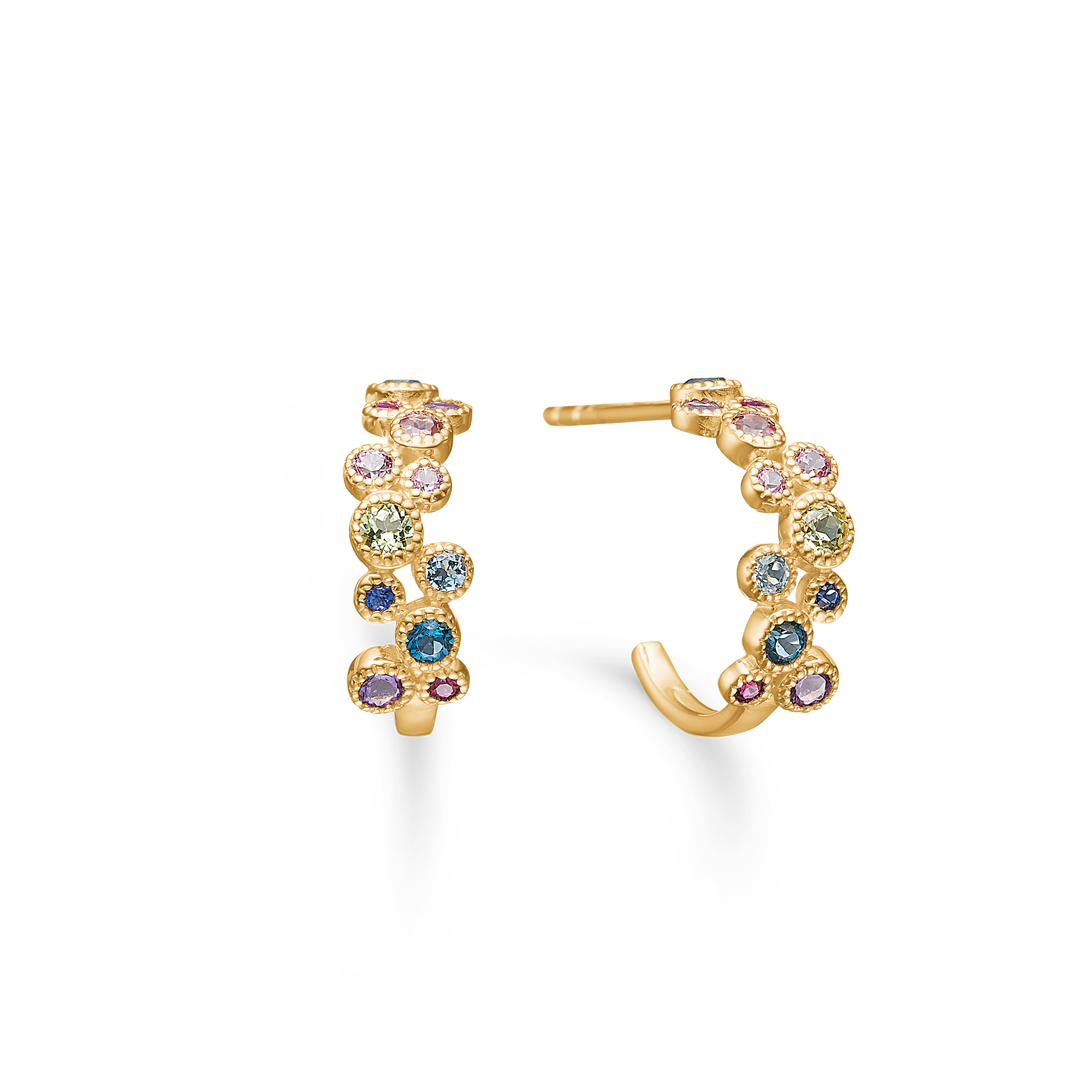 Mads Z Luxury Rainbow Petite Øreringe 1514067