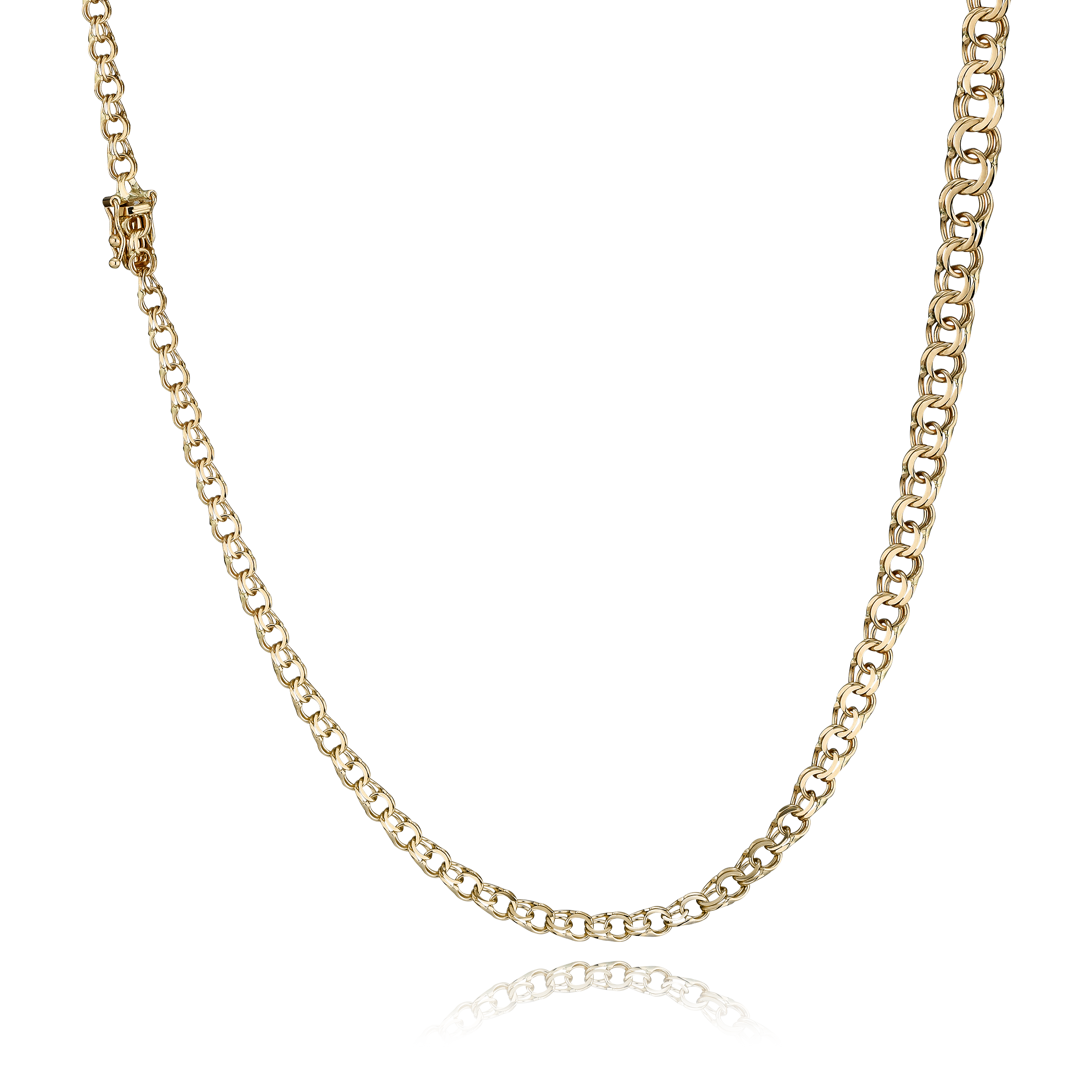 BNH Bismark Kæder m/forløb 8 kt Guld 8,5 mm