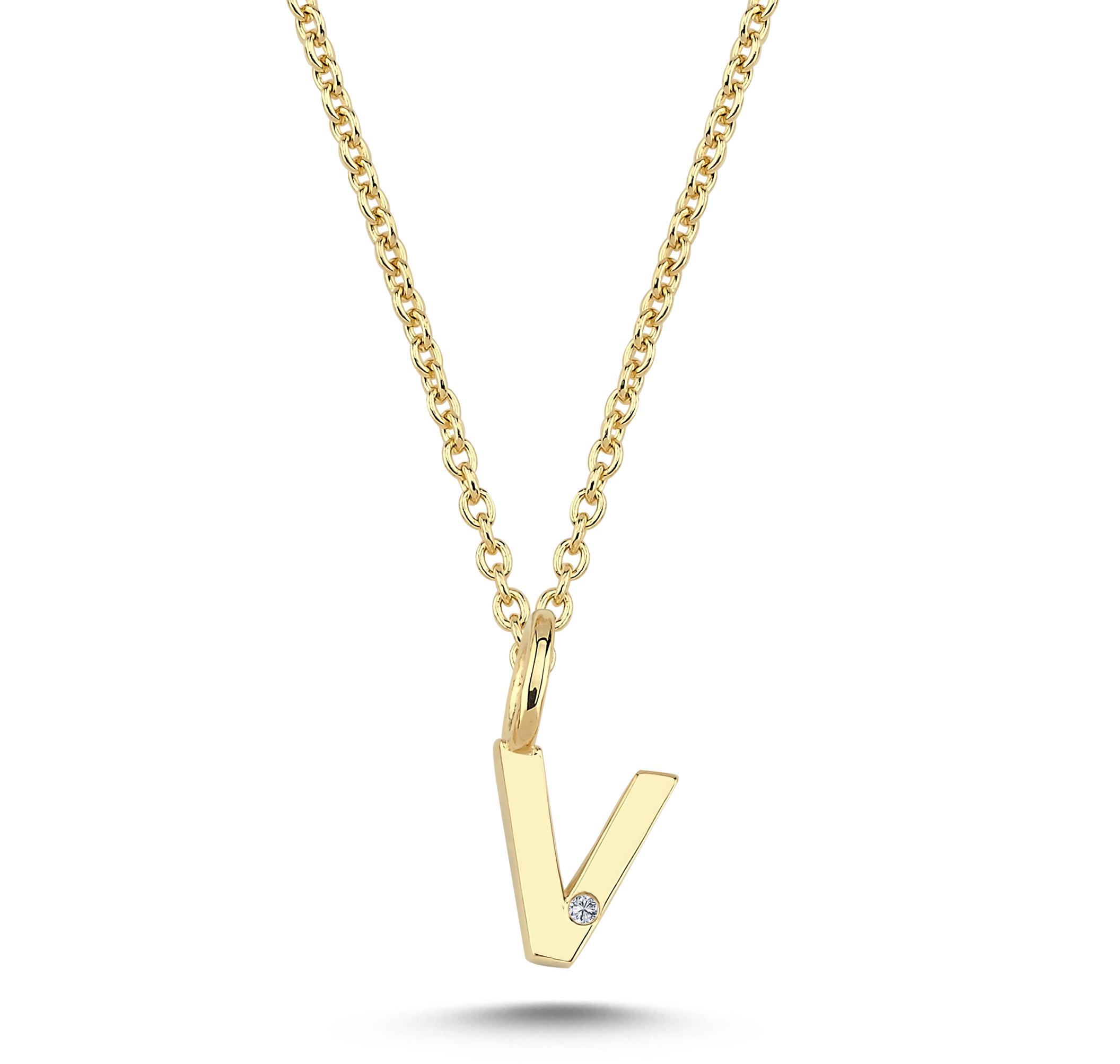 Nuran Bogstav vedhæng "V" V2200-V 0005