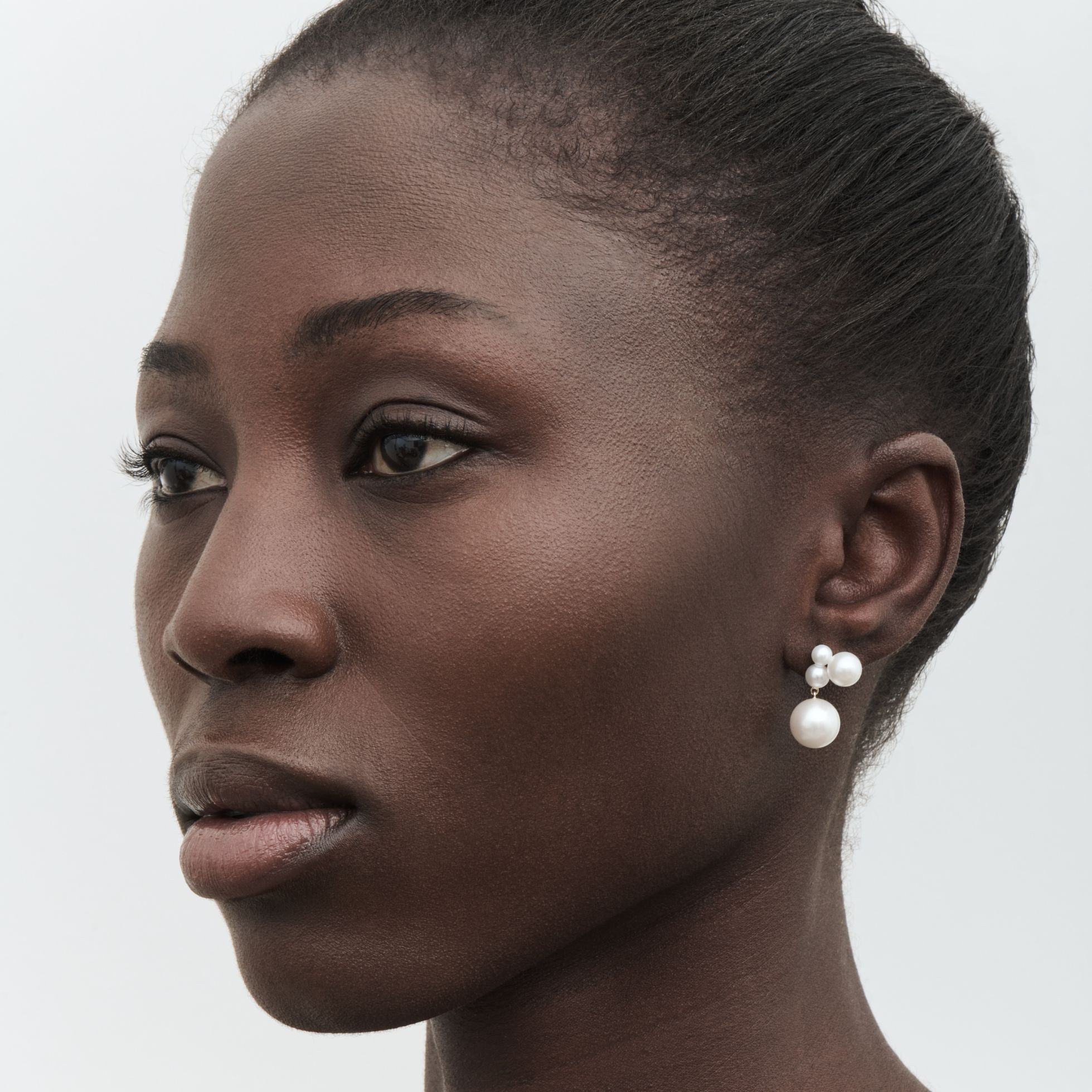 Sophie Bille Brahe Stella Perle Ørering EA25_BWP_FW_R