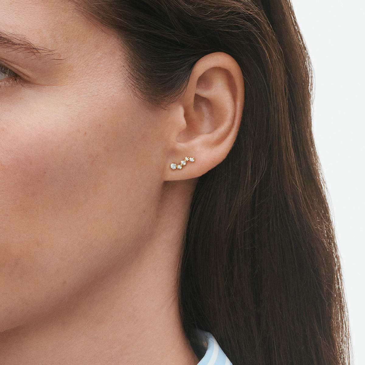 Georg Jensen Signature Diamond Ørestikkere 20001305