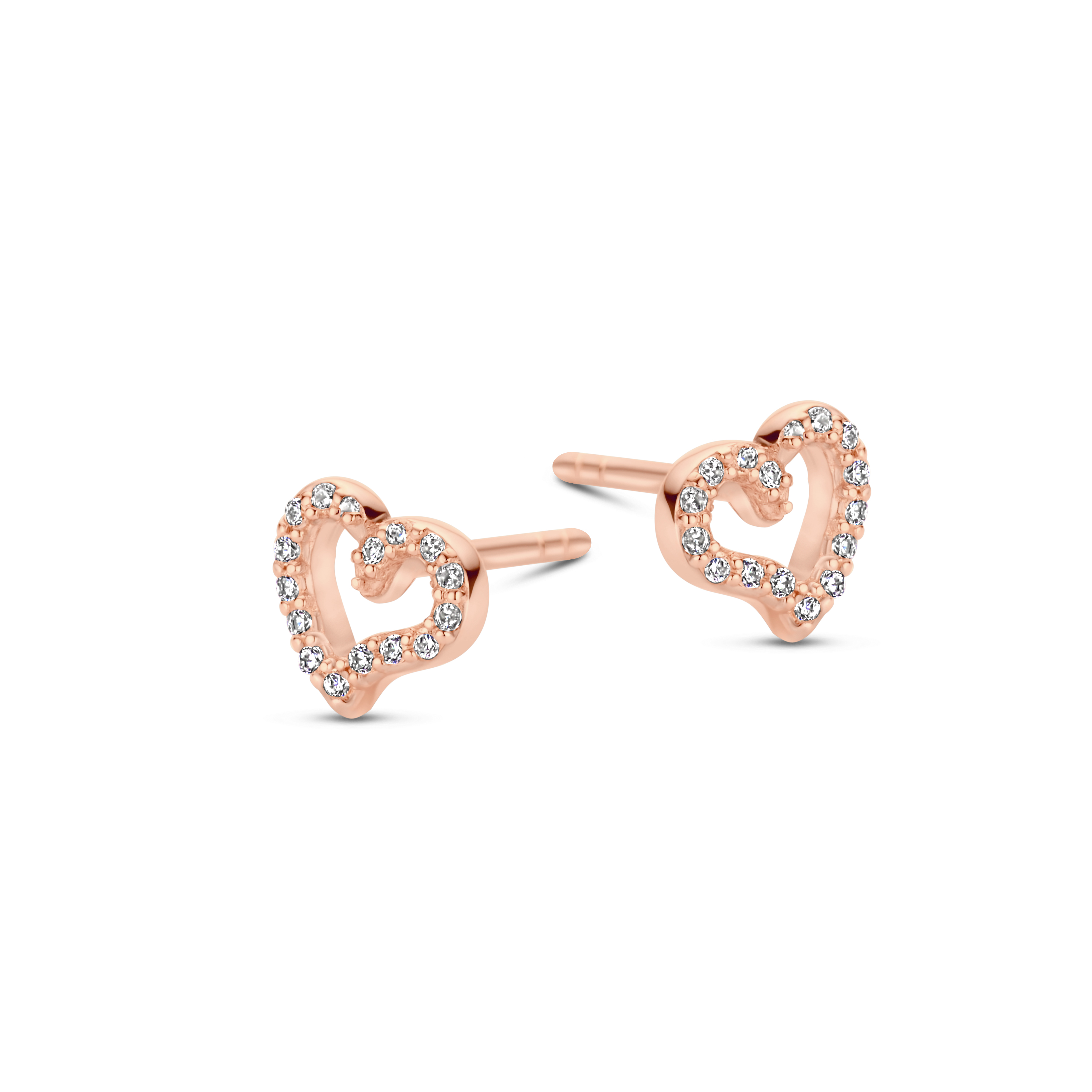 Spirit Icons Youth Øreringe Rosa Forgyldt 41824