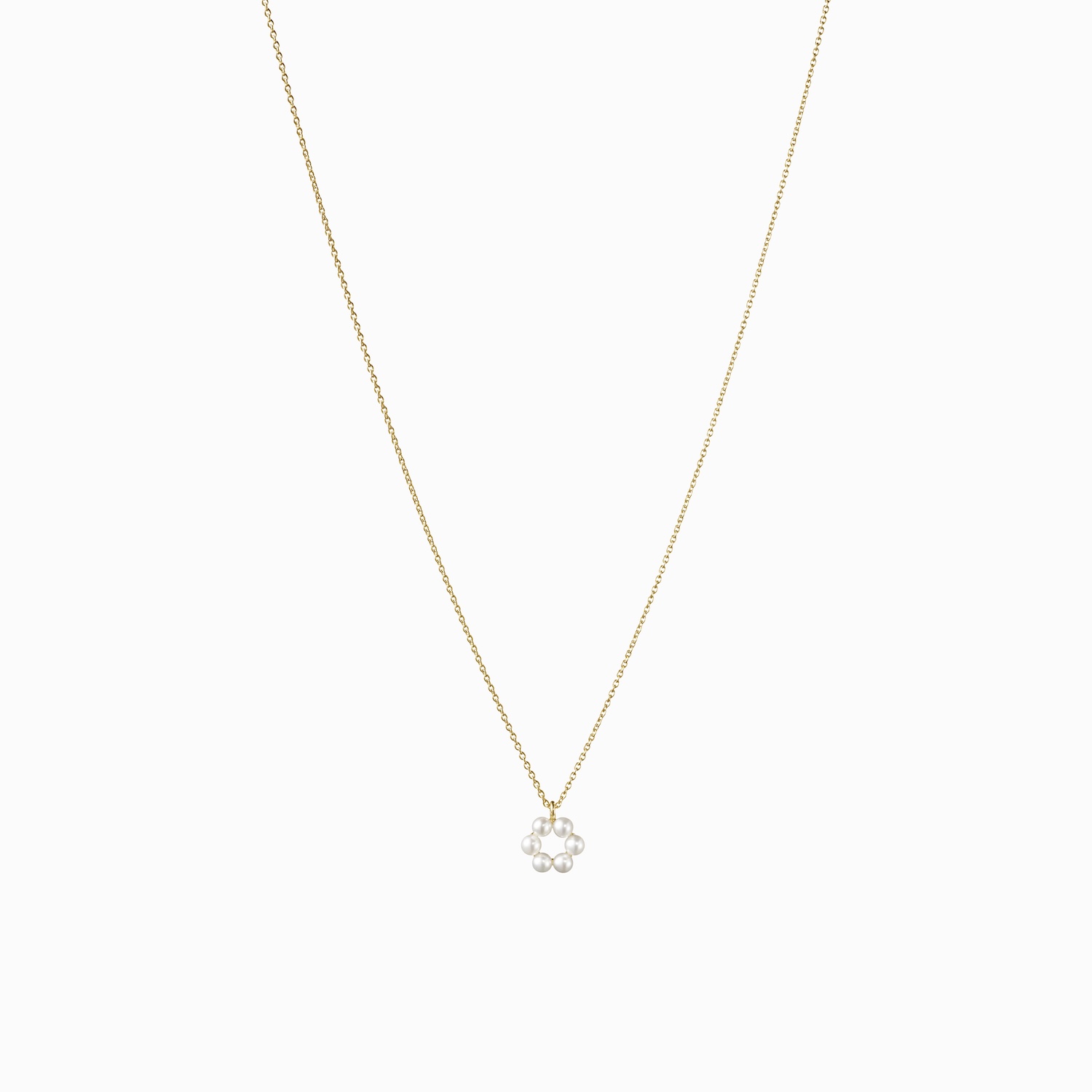 Sophie Bille Brahe Luna Perle Halskæde NL25_PE2_CLU_FW