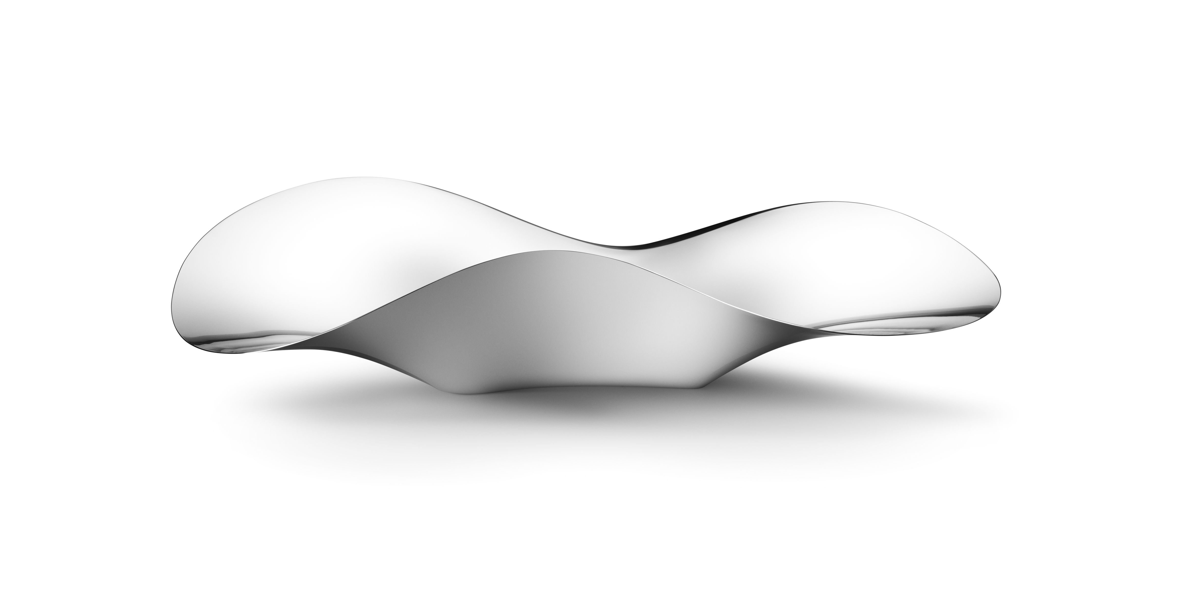 Georg Jensen INDULGENCE ØSTERS FAD RUSTFRIT STÅL BLANK 3586857