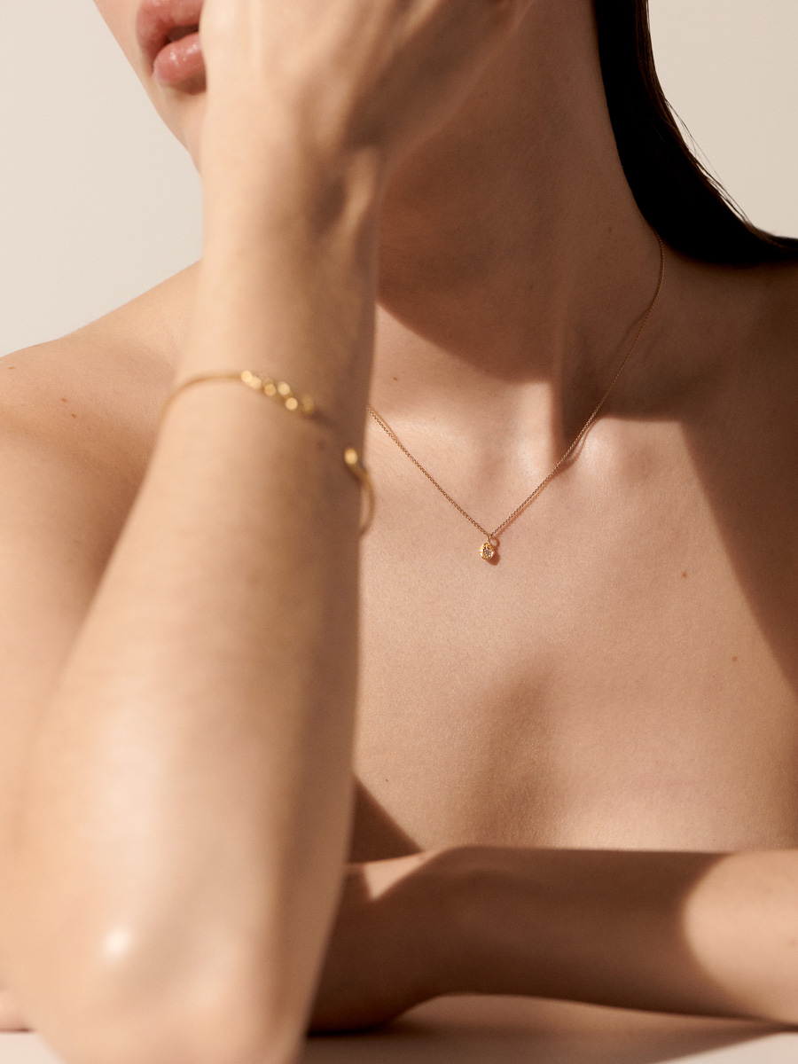 ELHANATI Iman 0.05ct Halskæde ELH/SO/2010