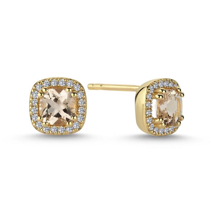 Nuran Grace Øreringe Morganit Ø2220 MO 020