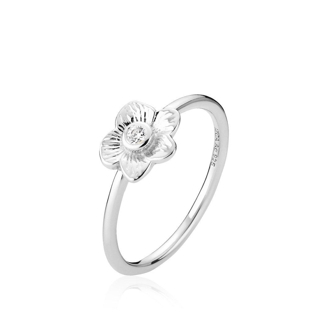 Izabel Camille Rosa Ring Sølv a4184sws