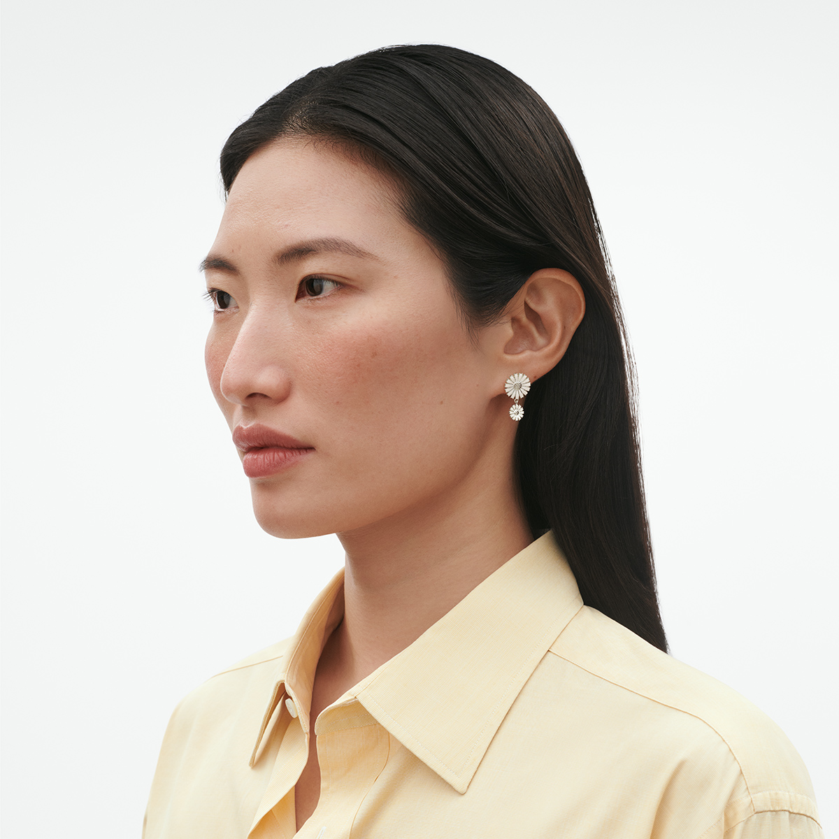 Georg Jensen Daisy Øreringe Sølv 20001542