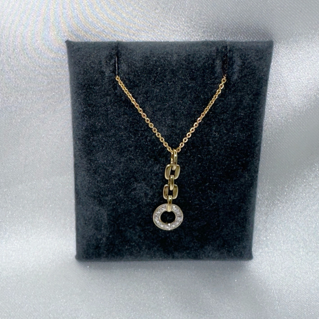 Halskæde i 8 kt. guld med vedhæng 5032092