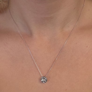 Mads Z Rosalie Halskæde Sølv 2120156