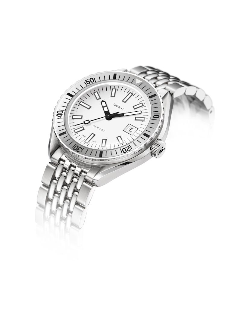 DOXA Sub 200 Whitepearl 796.10.011.10