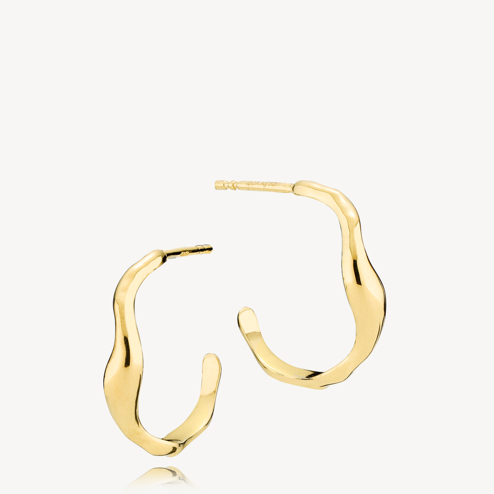 Izabel Camille Nori Øreringe Forgyldt a1838gs