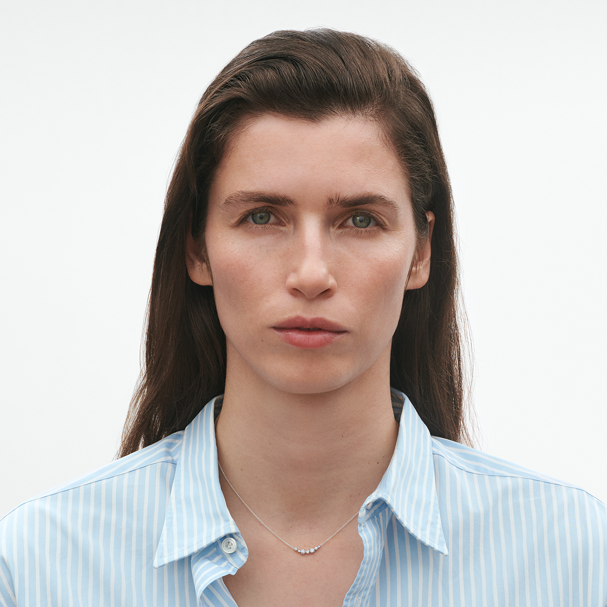 Georg Jensen Signature Hvidguld Halskæde 20001346