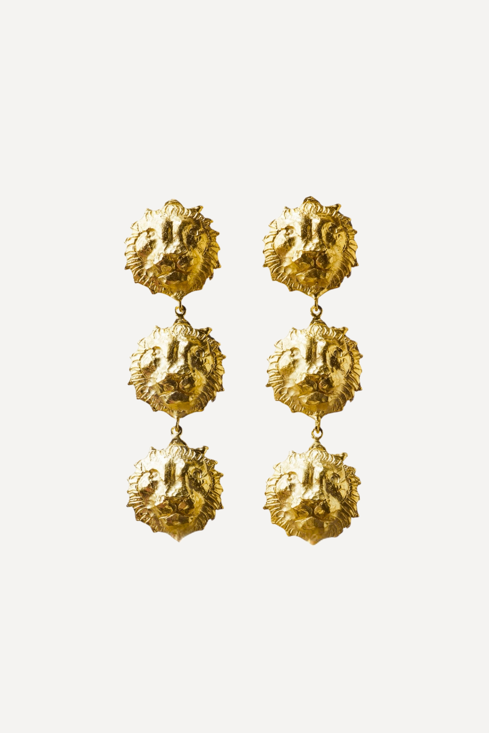 ELHANATI Lioness Drop Three Øreringe ELH/STARSIGN/Lionessdrop3GPEar