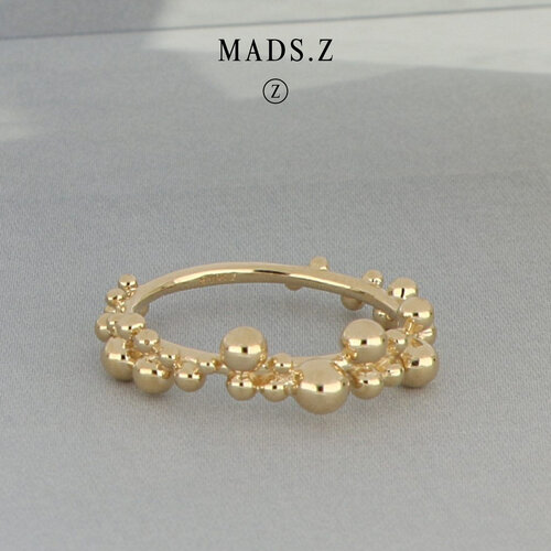Mads Z Bubbles Ring Guld 1540066