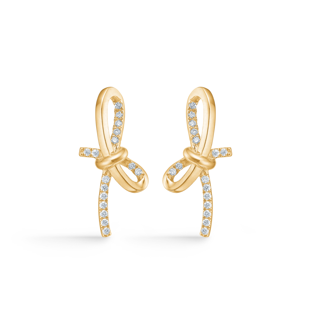 Mads Z Miss Butterfly Øreringe 14kt. 1511003