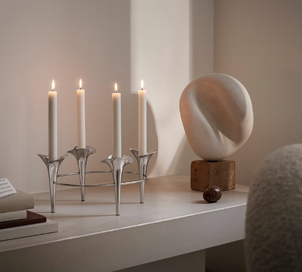 Georg Jensen Bloom Lysestage