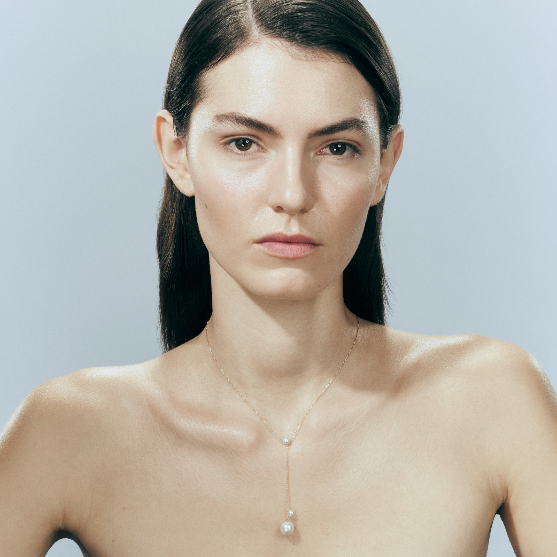 Sophie Bille Brahe Trois Moon Halskæde NL25_DPE55_FW