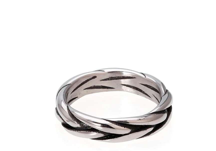 SAMIE Snoet stål ring x4004sos