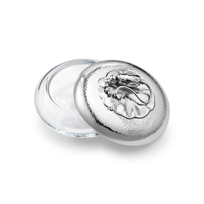 Georg Jensen Blossom Bonbonniere Sølv Stor 10015944