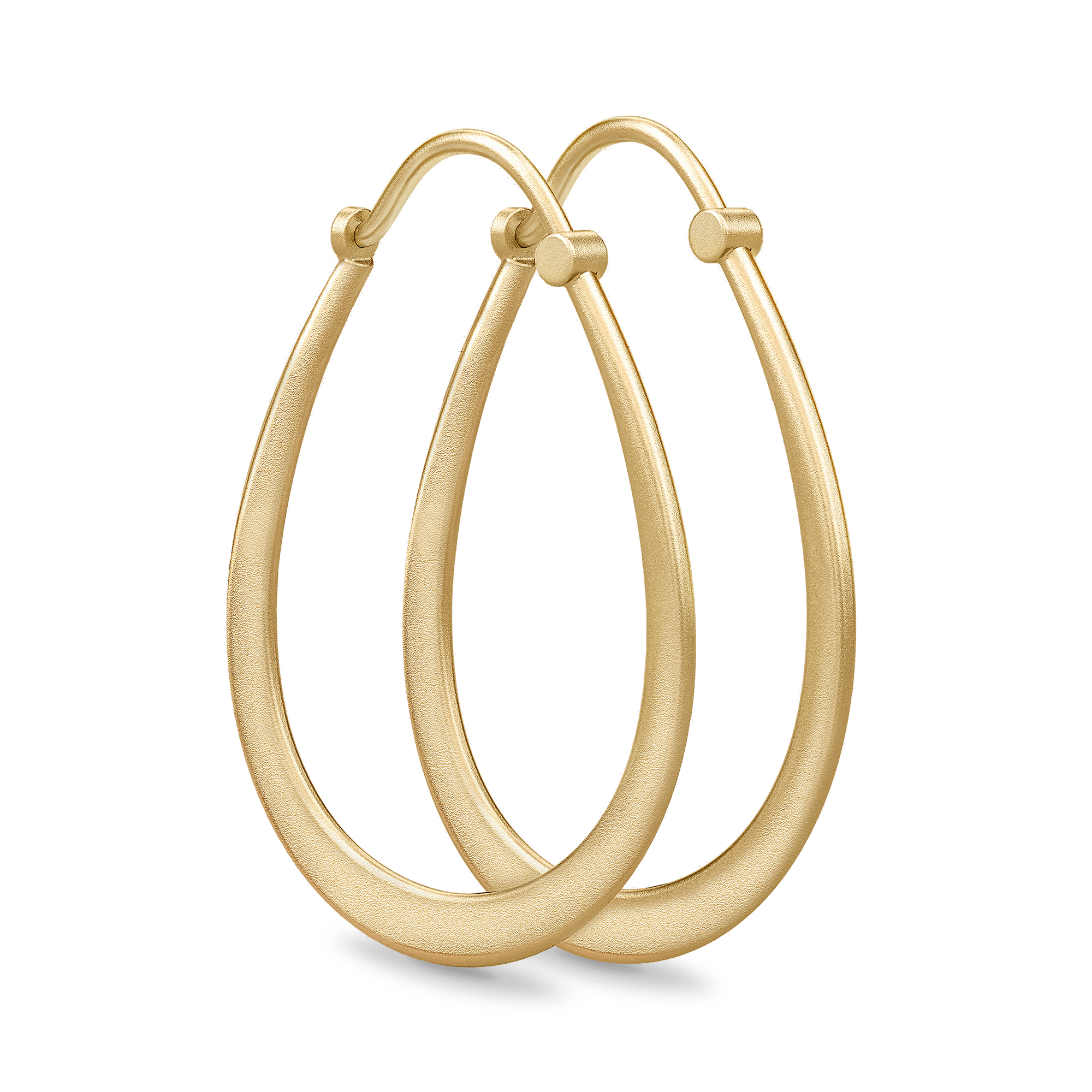 Julie Sandlau Classic Pear Øreringe Forgyldt SDM74GD