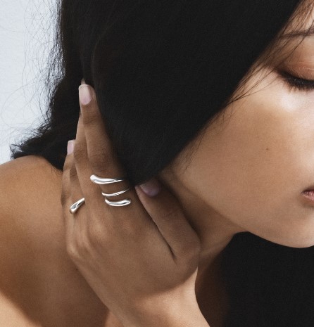 Georg Jensen Mercy Twist Ring Sølv 20001401