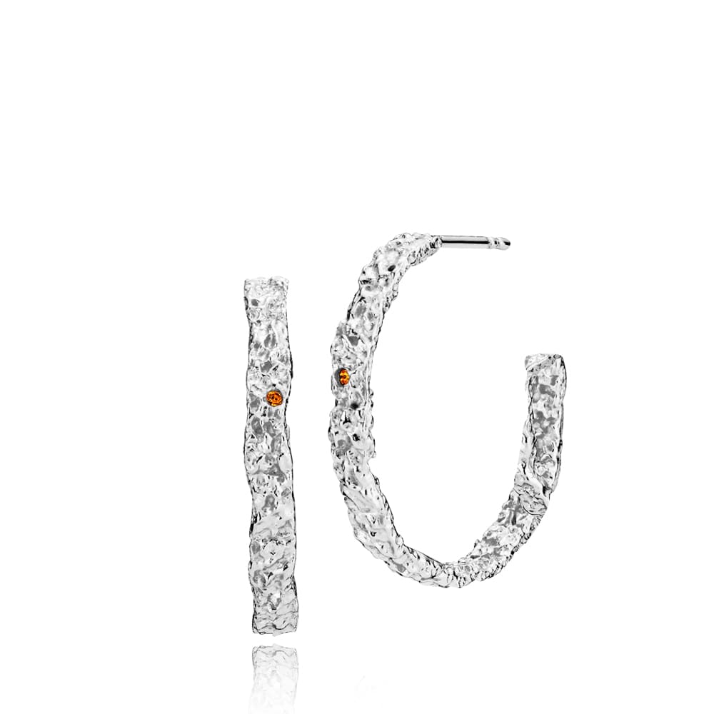 Sistie x Silke Øreringe Sølv z1106sws