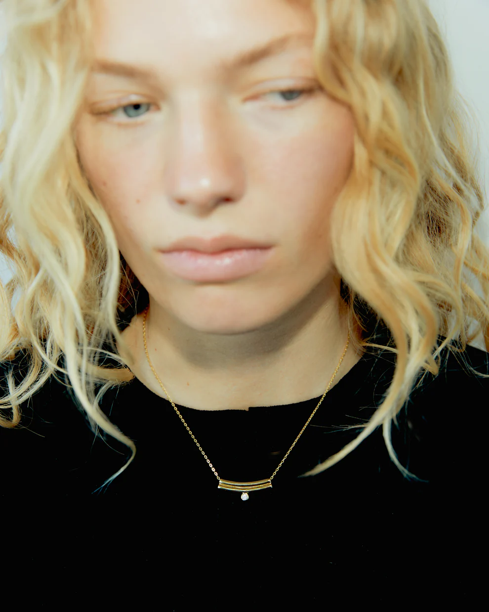 RAGBAG Halskæde Forgyldt No. 15038