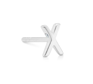 Ro Copenhagen My X ørestik - 18kt Hvidguld E114W134