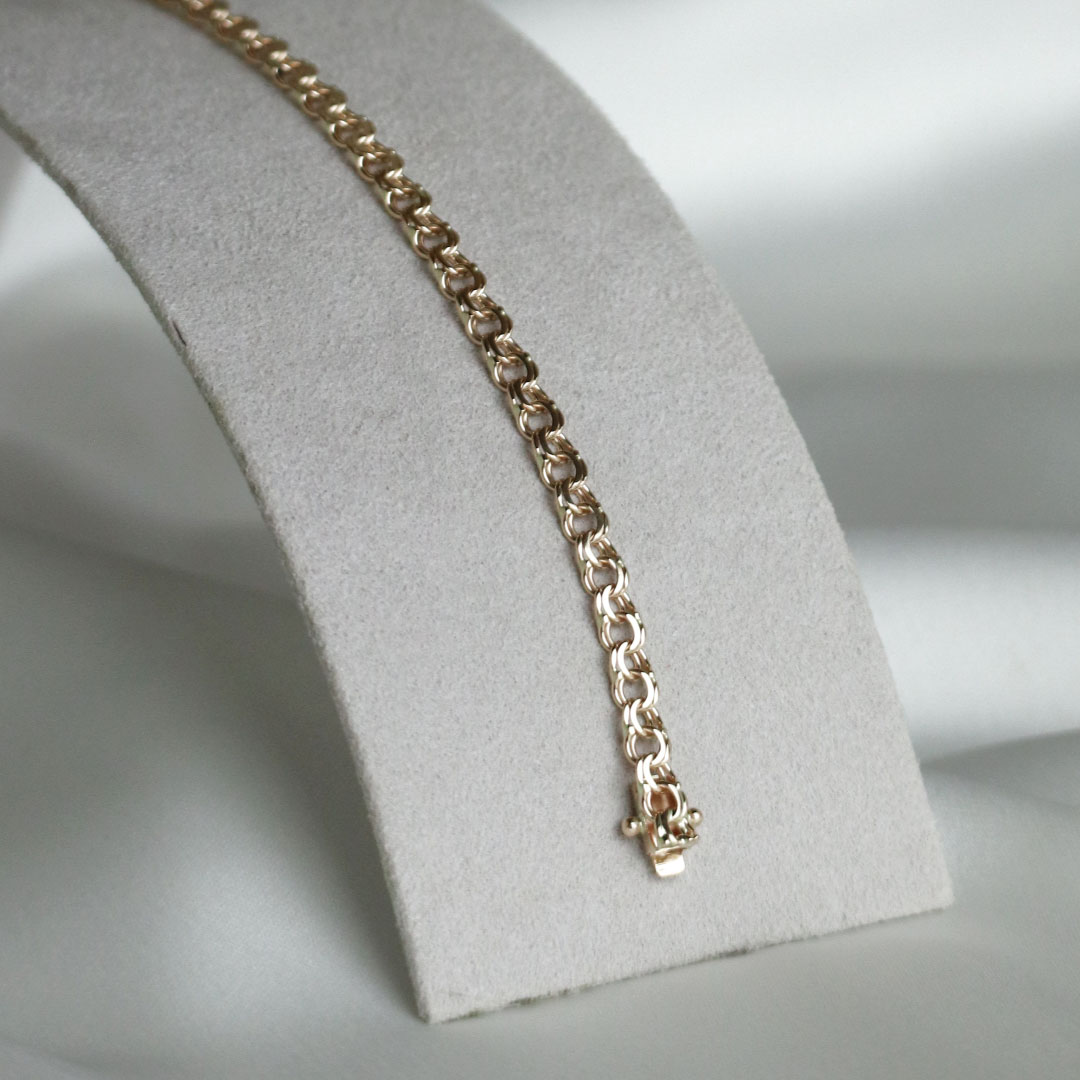 BNH Bismark Kæder 14 kt Guld 5,4 mm