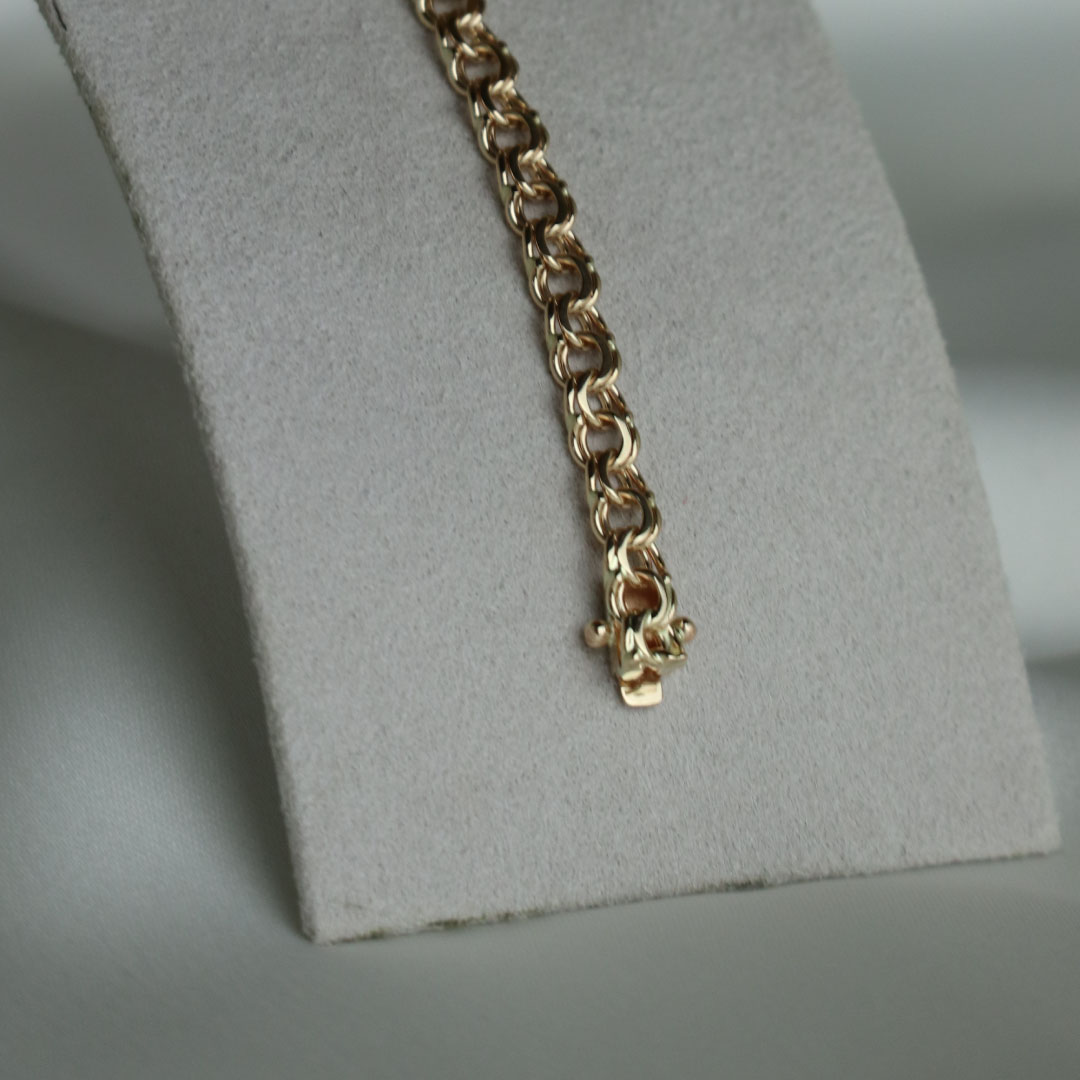 BNH Bismark Kæder 8 kt guld 5,4 mm