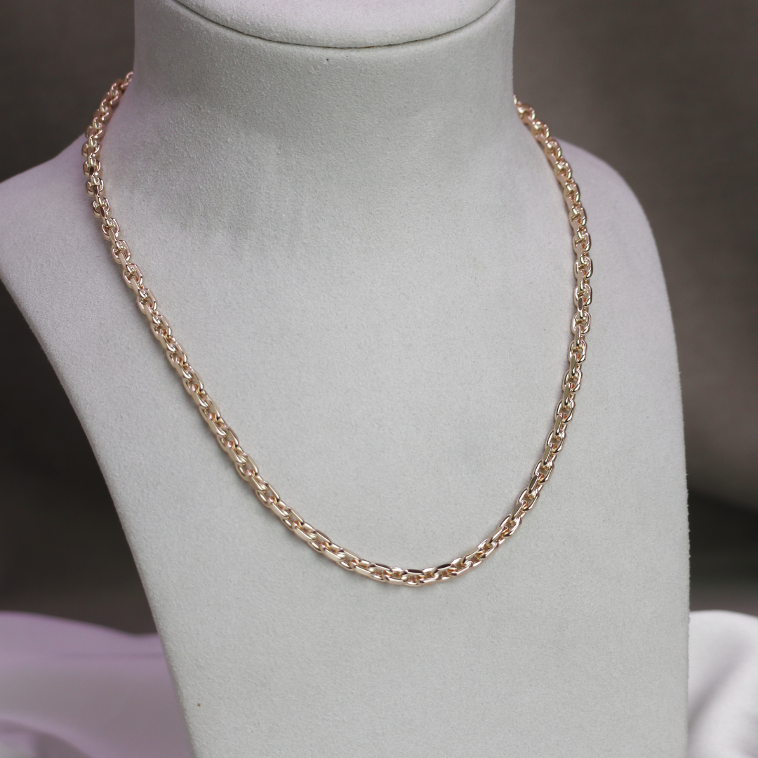 BNH Anker Facet Kæder 14 kt Guld 1,7 mm