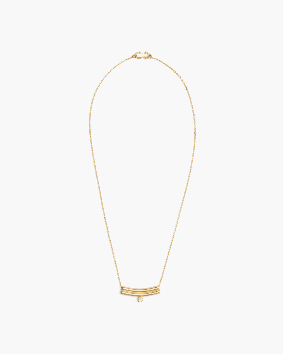 RAGBAG Halskæde Forgyldt No. 15038