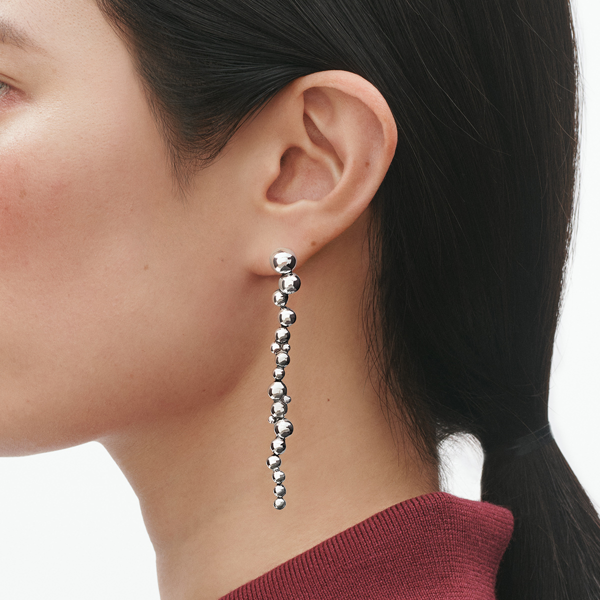 Georg Jensen Moonlight Grapes Lange Øreringe 20001632