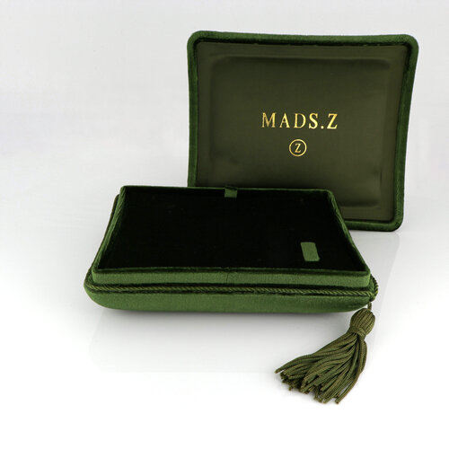 Mads Z Velour æske str. large - green 1213-L-3