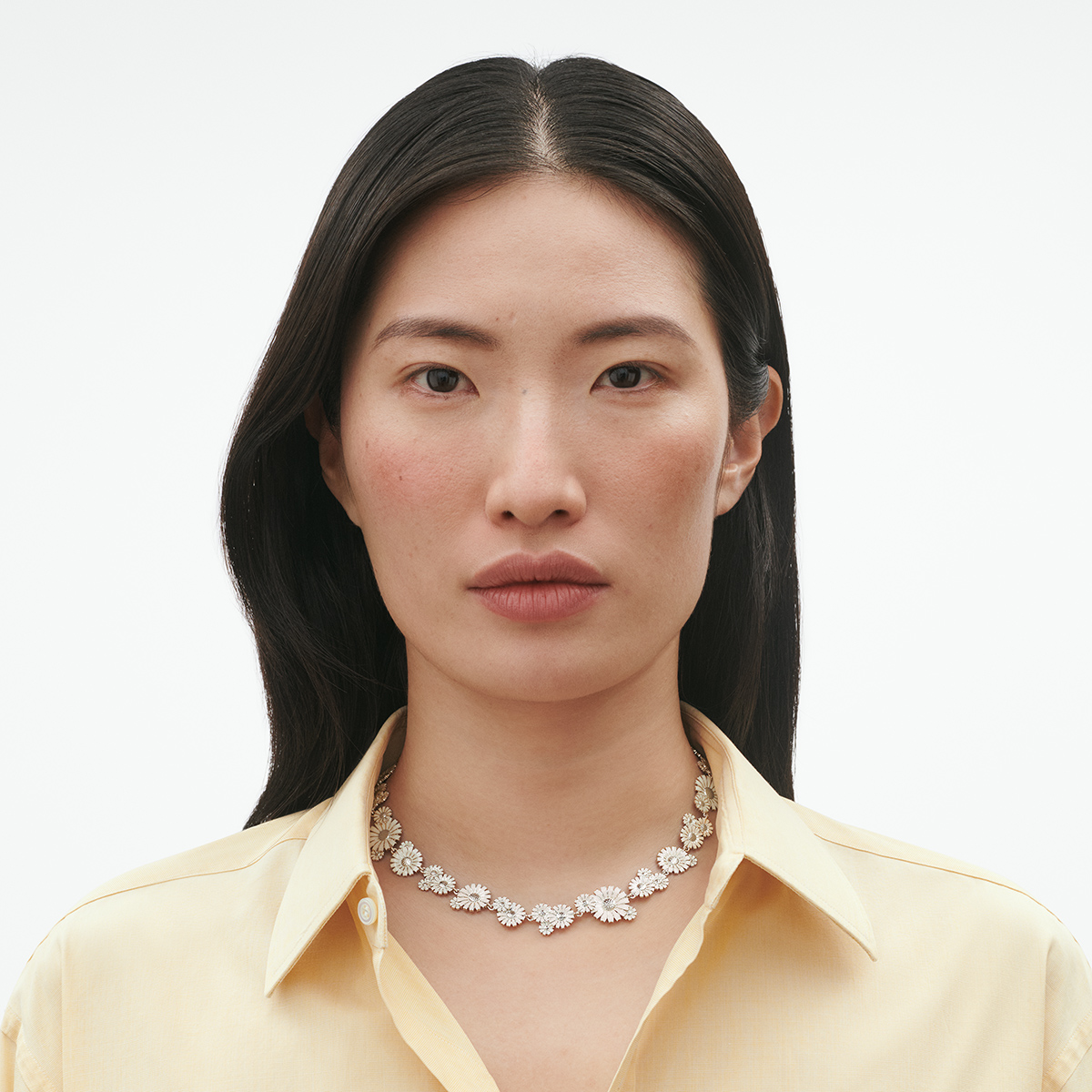 Georg Jensen Daisy Halskæde Hvid 20001532