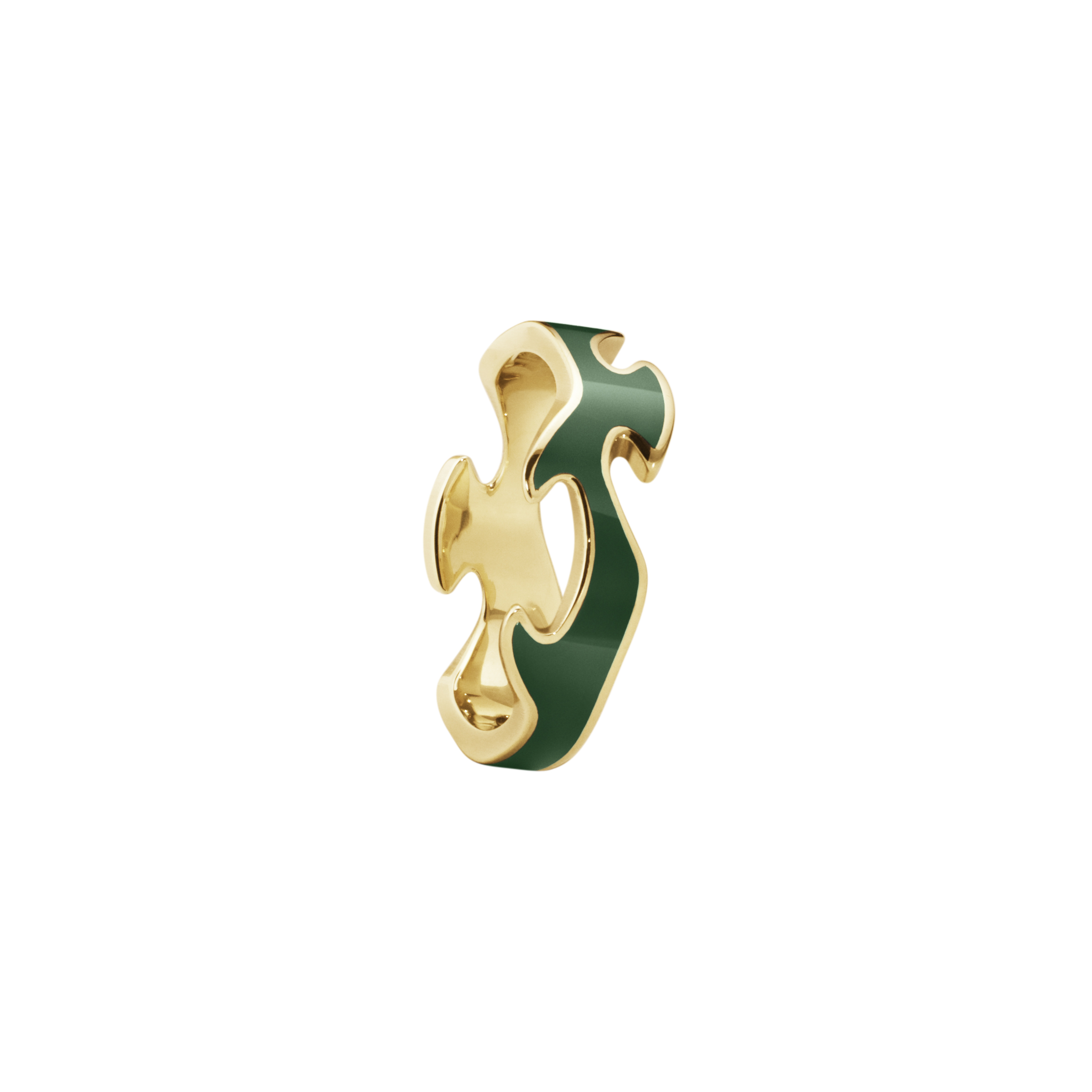 Georg Jensen Fusion Centerring Grøn 20001561