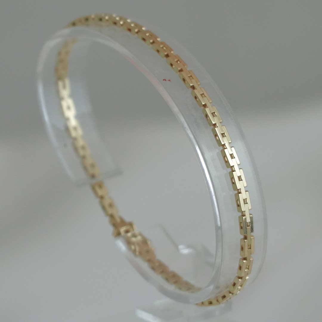 BNH Mursten Armbånd i 14 kt 3,0 mm  