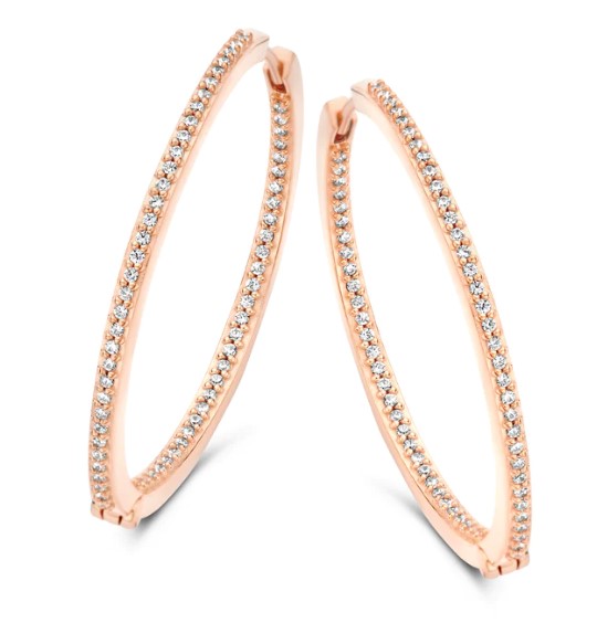 Spirit Icons Passion Øreringe Rose Forgyldt 41984