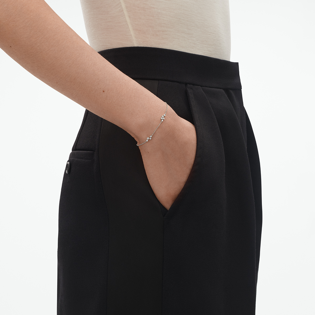 Georg Jensen Signature Diamonds Armbånd 20001580